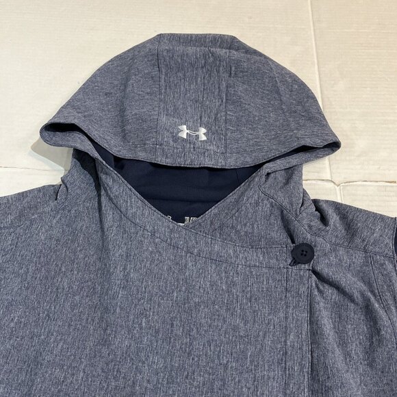 Under Armour Jacket‎ Womens XL Notre Dame Transit Wrap Athletic Hoodie Football - Picture 6 of 11